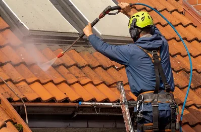 Démoussage et hydrofuge de toiture à Vignats